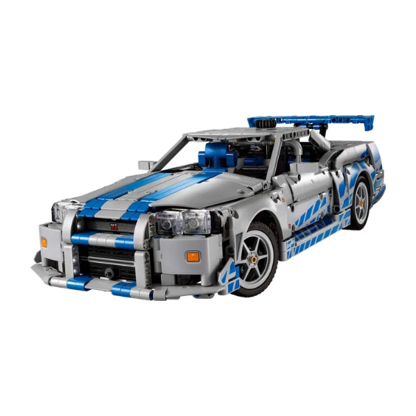 Compatible - 2 Fast 2 Furious Nissan Skyline GT-R (R34) Car (42210)