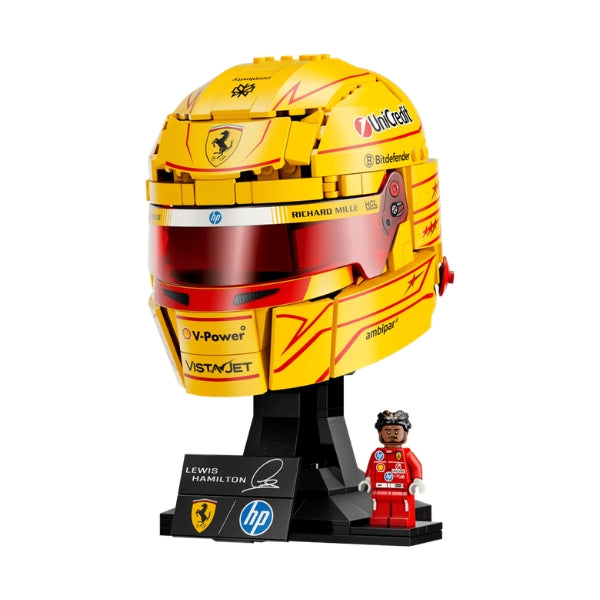 Compatible - Scuderia Ferrari HP Lewis Hamilton Helmet (43022)
