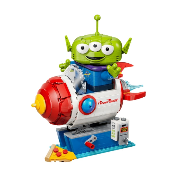 Compatible - Alien with Pizza Planet Rocket Ride (43307)