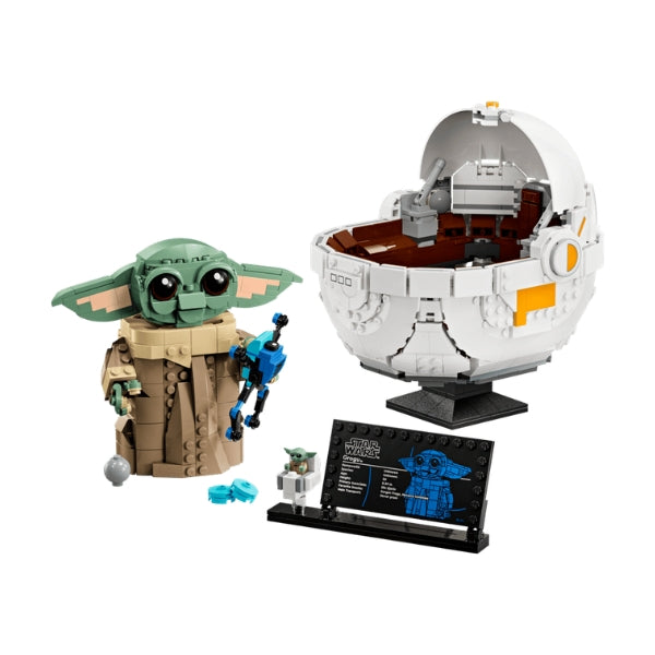Compatible - Grogu with Hover Pram (75403)