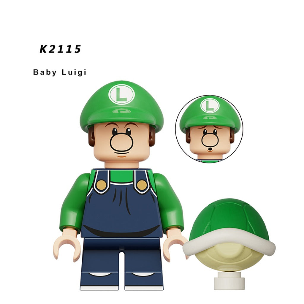 Super Mario Classic Characters Minifigs – Pack of 8 (KDL815)