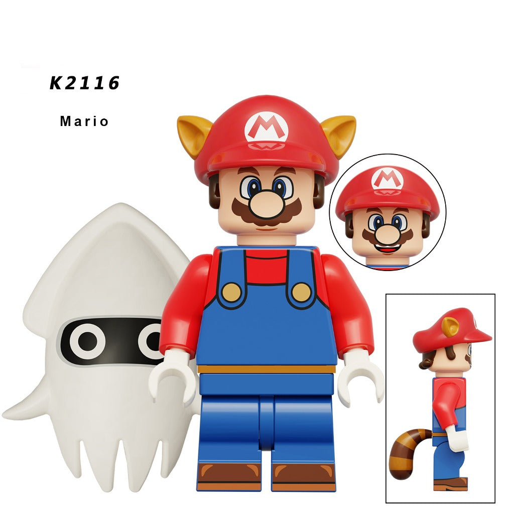 Super Mario Classic Characters Minifigs – Pack of 8 (KDL815)