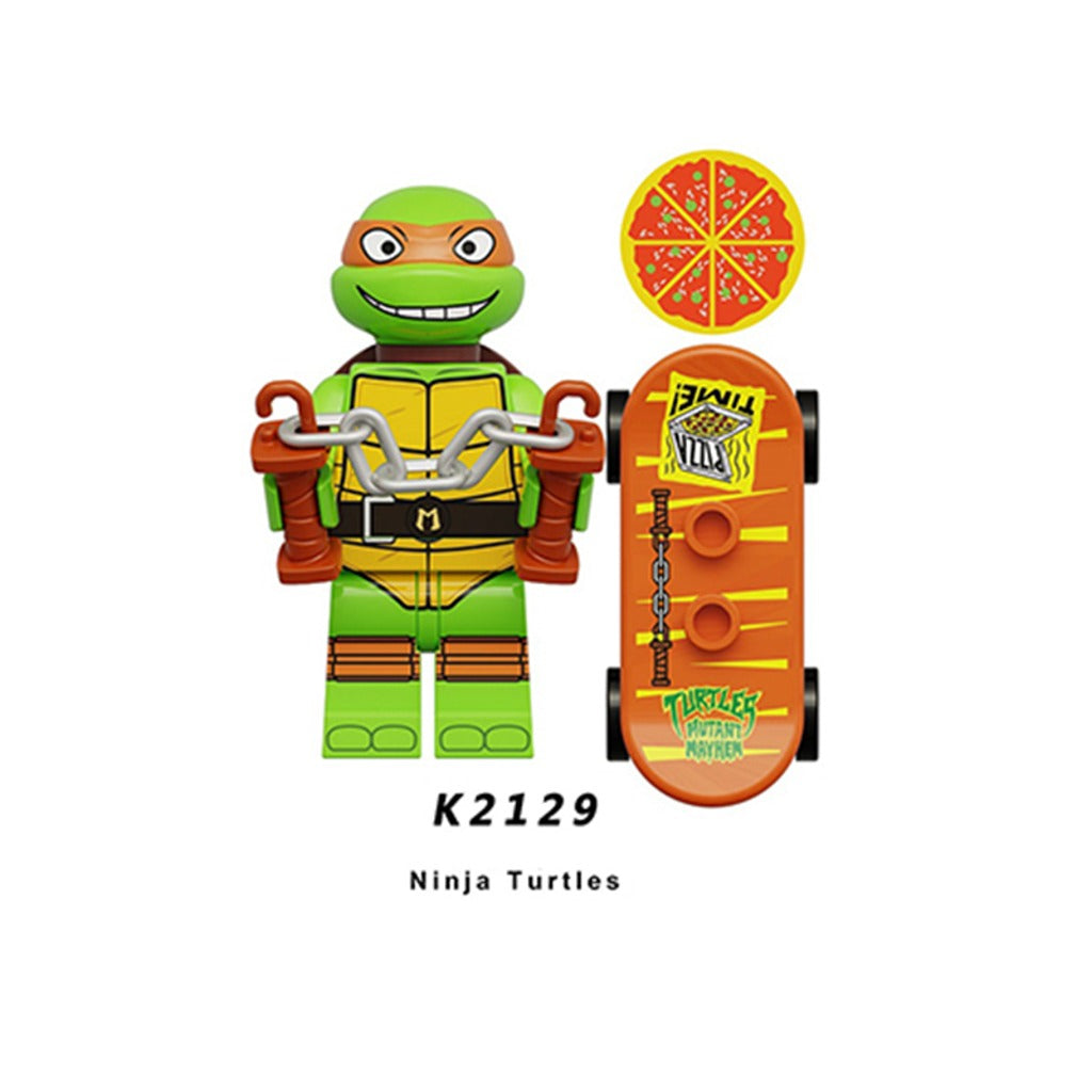 Teenage Mutant Ninja Turtles Minifigs – Pack of 4 (KDL817)