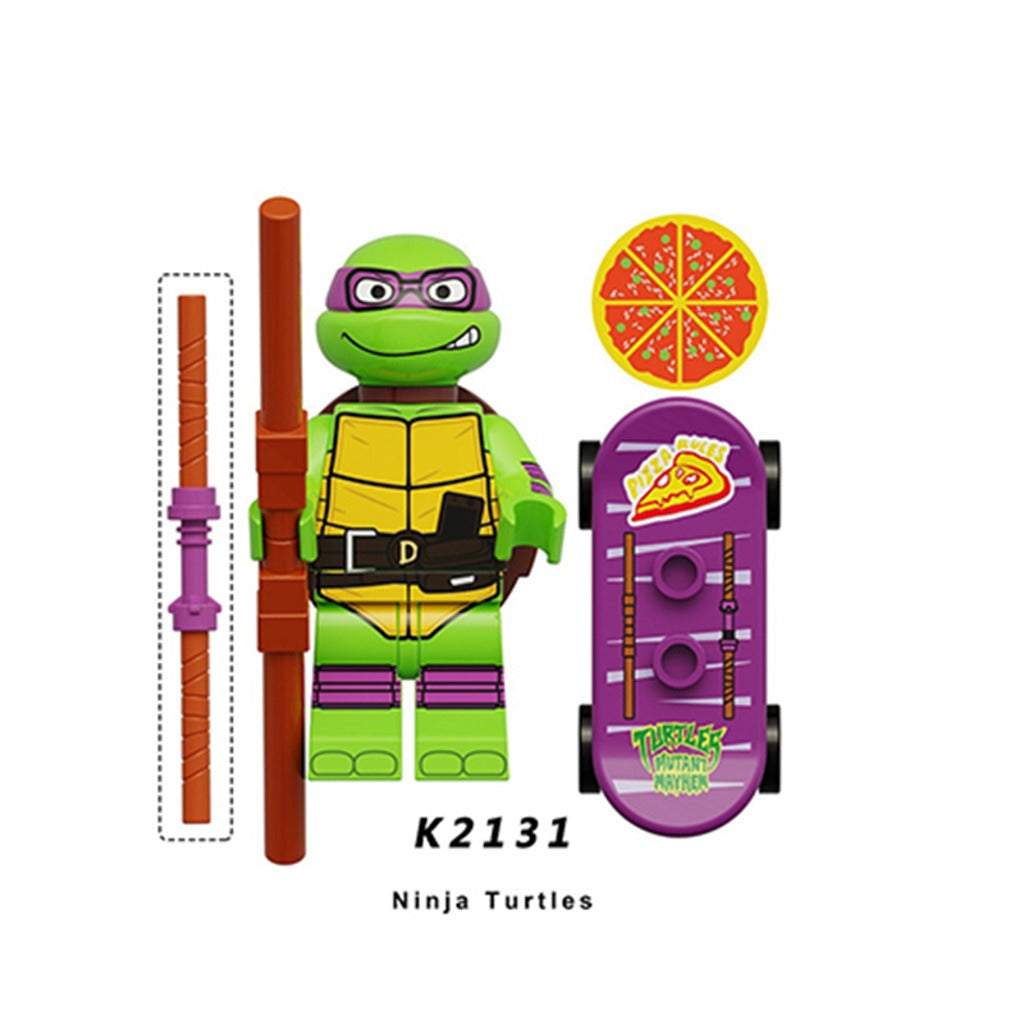 Teenage Mutant Ninja Turtles Minifigs – Pack of 4 (KDL817)