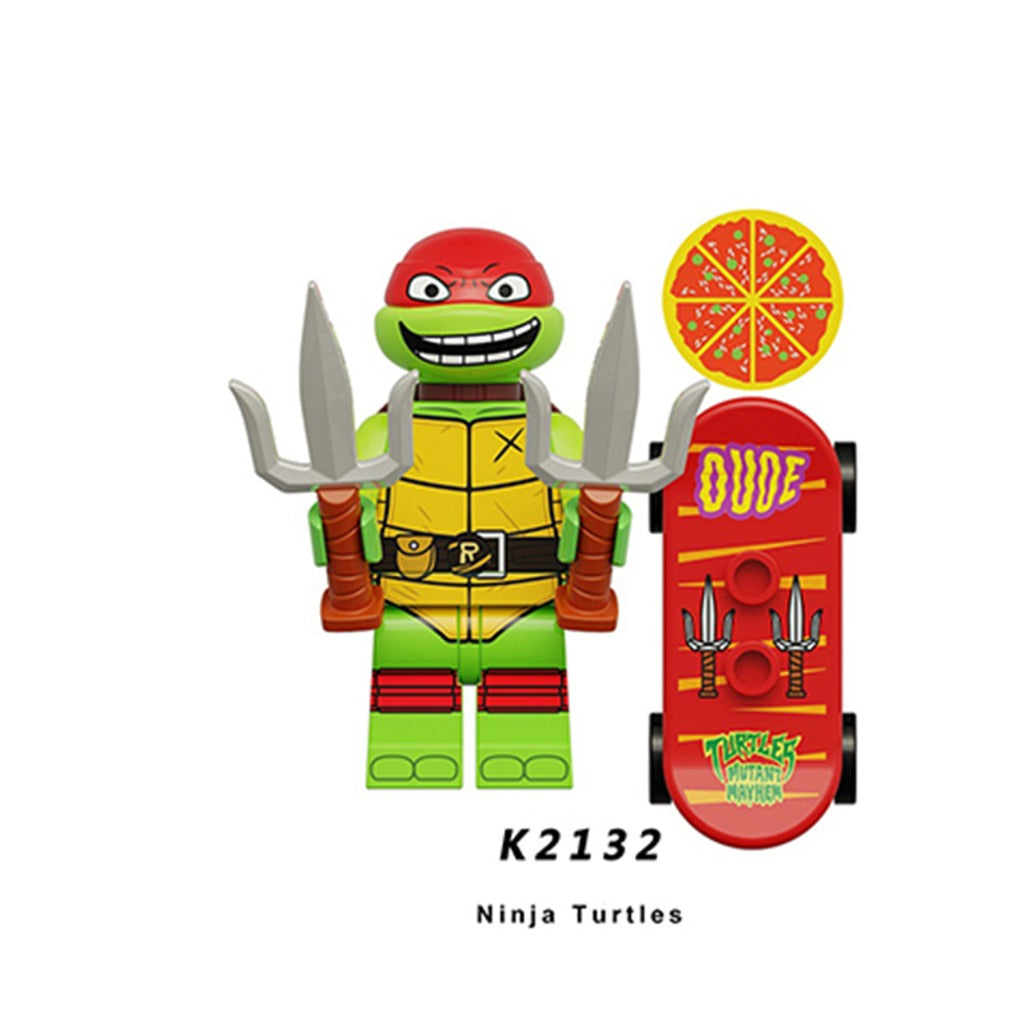 Teenage Mutant Ninja Turtles Minifigs – Pack of 4 (KDL817)