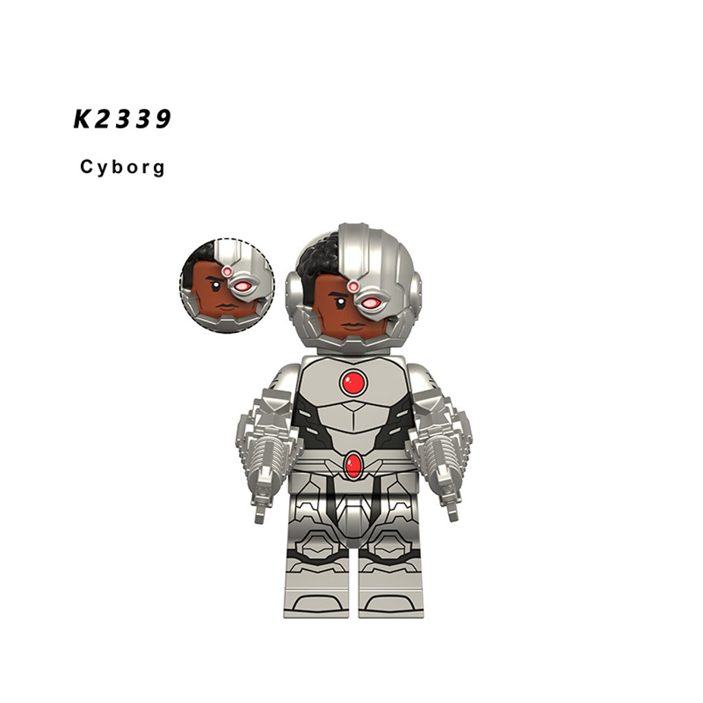 DC Justice League Heroes Minifigs – Pack of 8 (KDL853)
