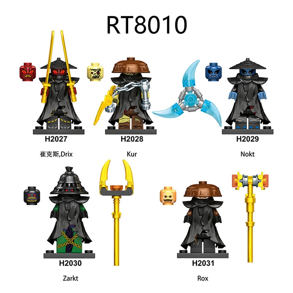 Ninjago Shadow Ninja Minifigs – Pack of 6 (RT8010)