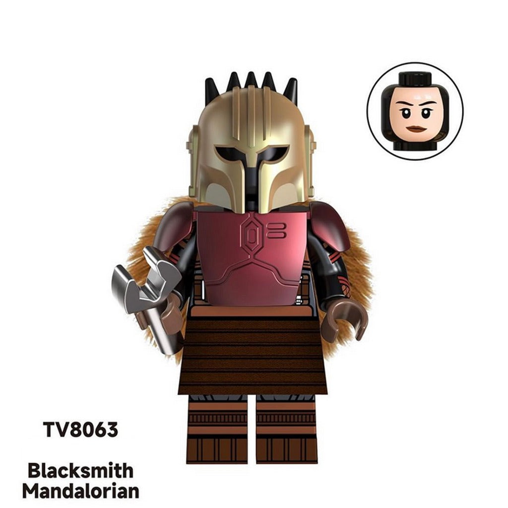 Star Wars Mandalorian & Clone Troopers Minifigs – Pack of 8 (TV6109)