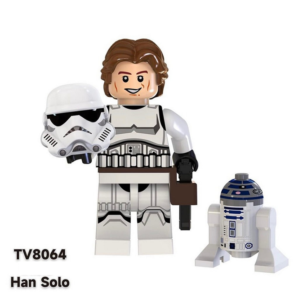 Star Wars Mandalorian & Clone Troopers Minifigs – Pack of 8 (TV6109)