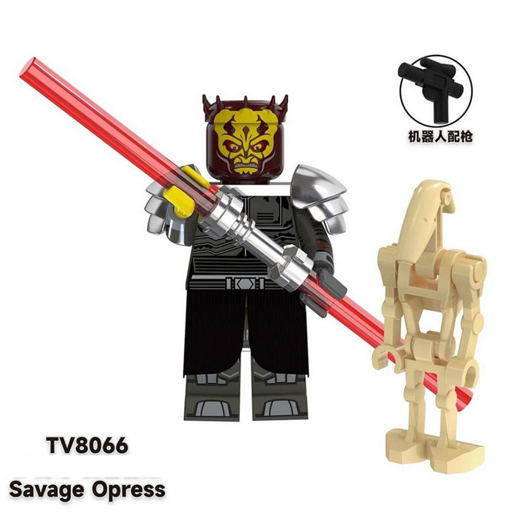 Star Wars Mandalorian & Clone Troopers Minifigs – Pack of 8 (TV6109)