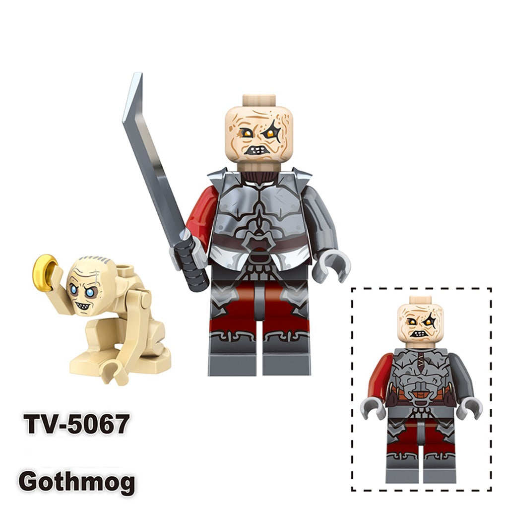 Lord of the Rings Middle-earth Minifigs – Pack of 8 (TV6409)
