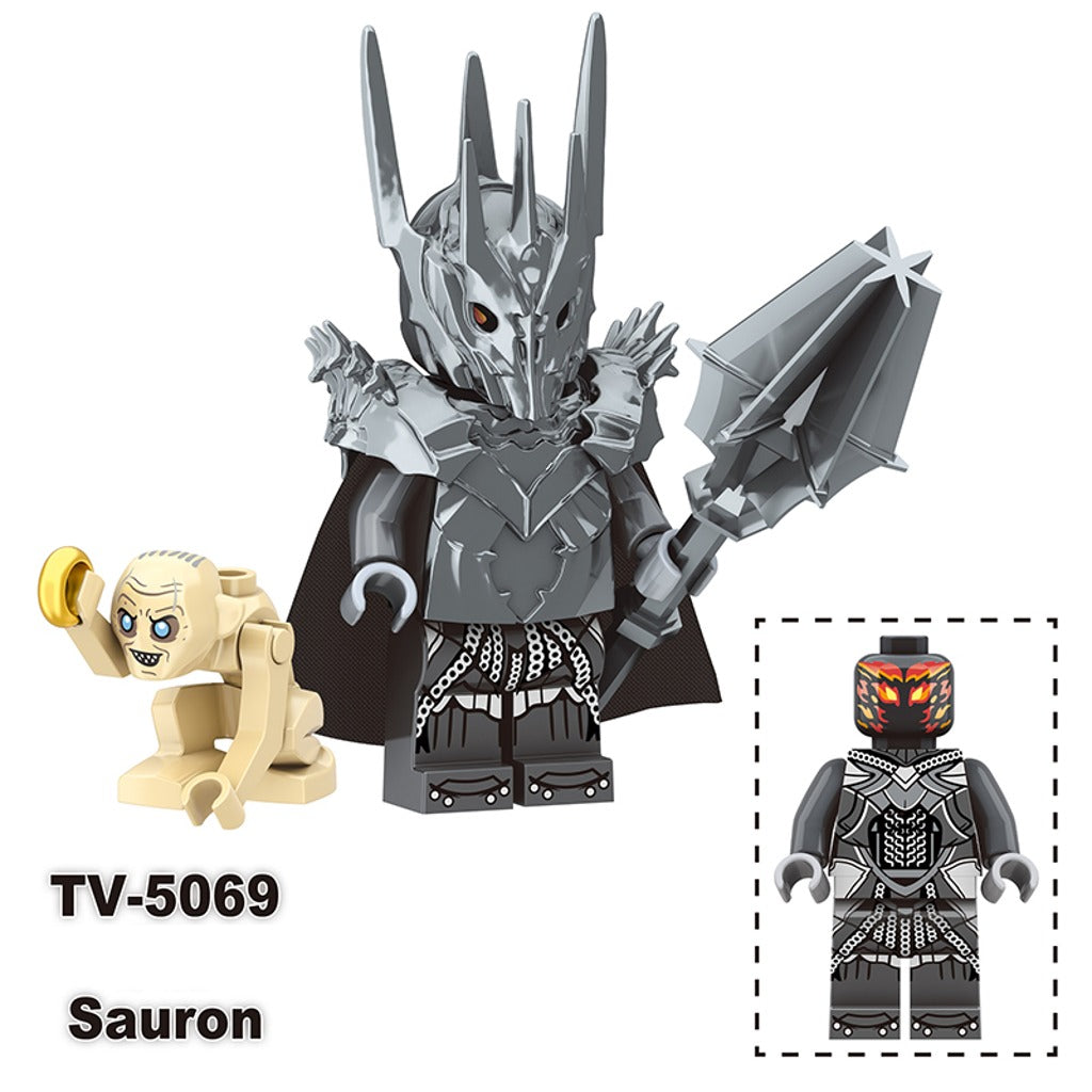 Lord of the Rings Middle-earth Minifigs – Pack of 8 (TV6409)