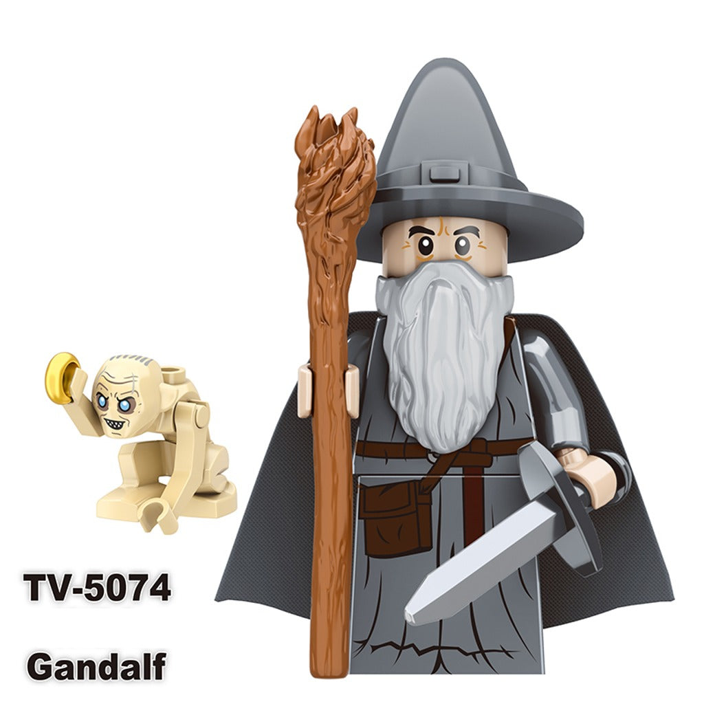 Lord of the Rings Middle-earth Minifigs – Pack of 8 (TV6409)