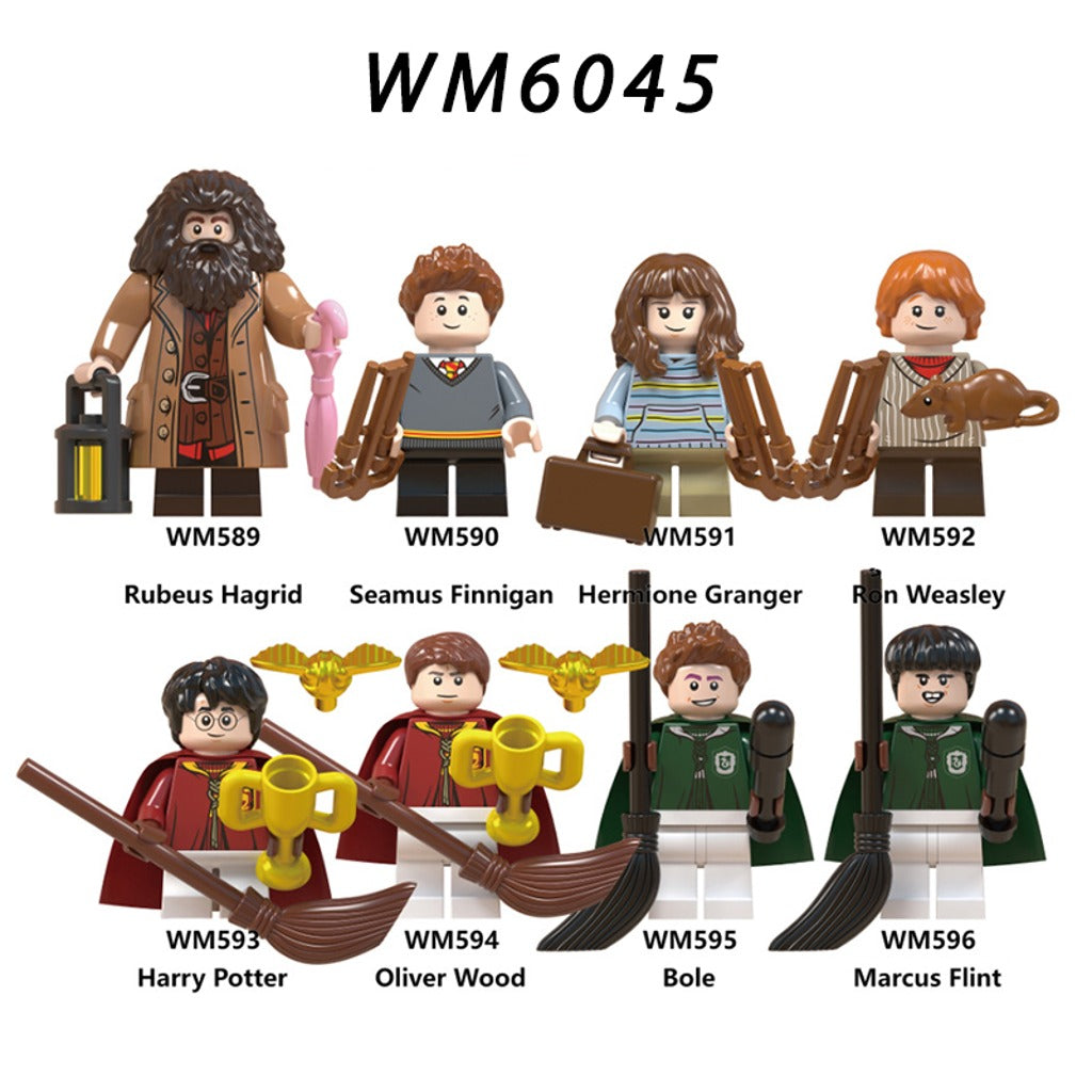 Harry Potter Hogwarts Characters Minifigs – Pack of 8 (WM6045)