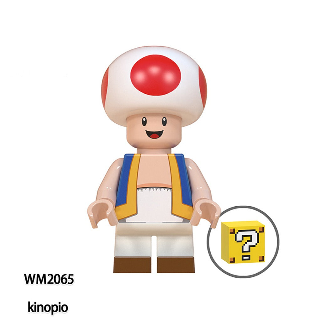 Super Mario Adventure Characters Minifigs – Pack of 10 (WM6103)