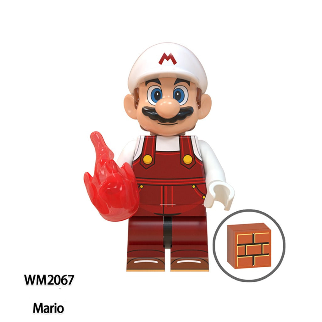 Super Mario Adventure Characters Minifigs – Pack of 10 (WM6103)