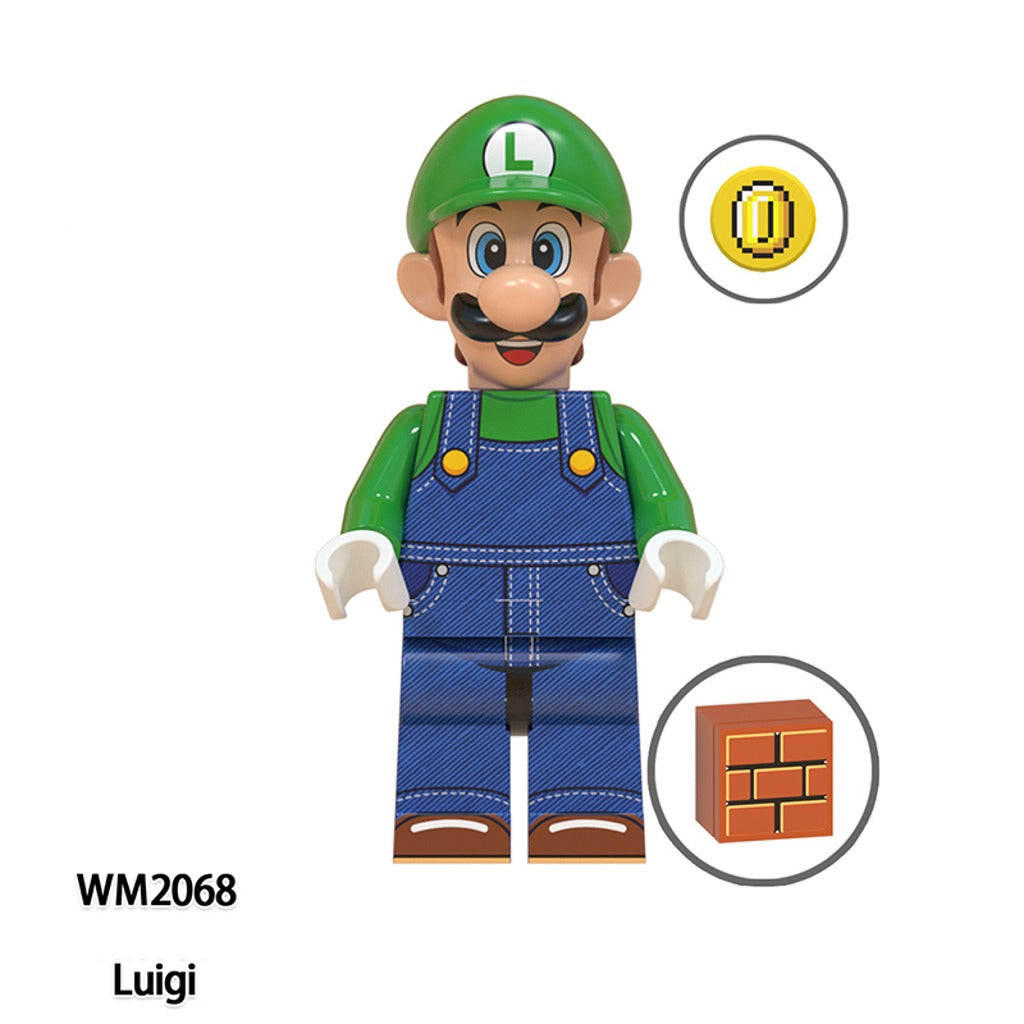 Super Mario Adventure Characters Minifigs – Pack of 10 (WM6103)