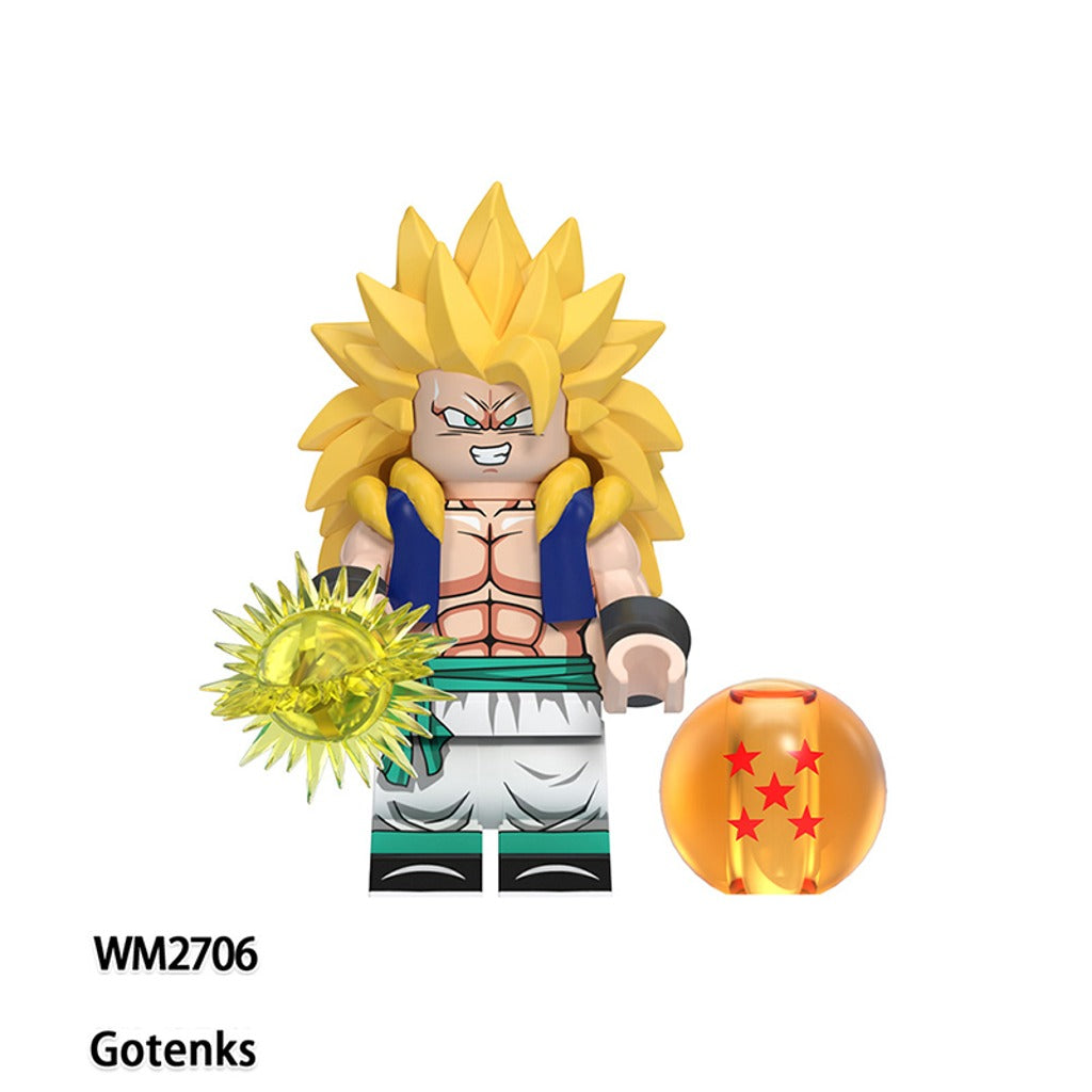 Dragon Ball Z Saiyan Warriors Minifigs – Pack of 8 (WM6182)