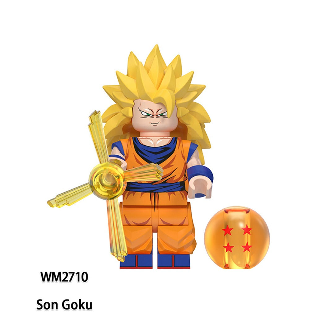Dragon Ball Z Saiyan Warriors Minifigs – Pack of 8 (WM6182)
