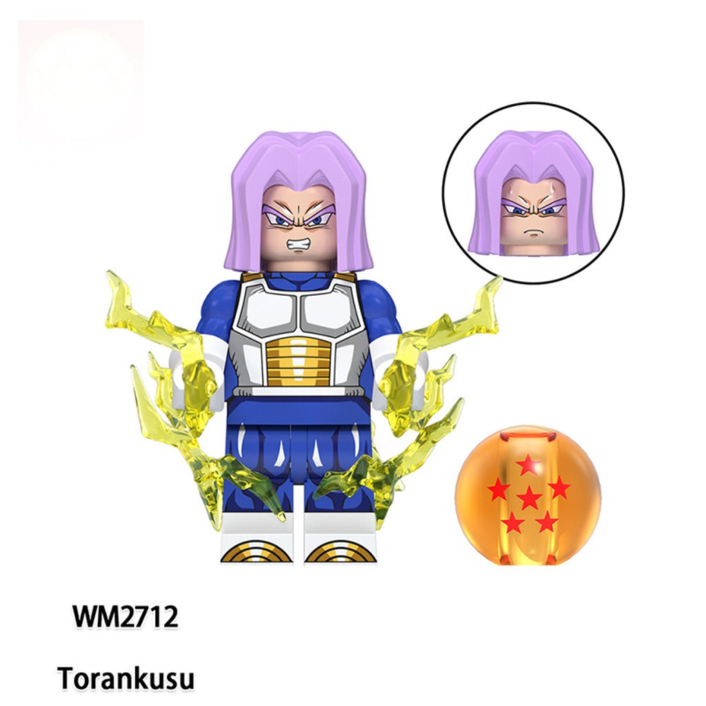 Dragon Ball Z Saiyan Warriors Minifigs – Pack of 8 (WM6182)