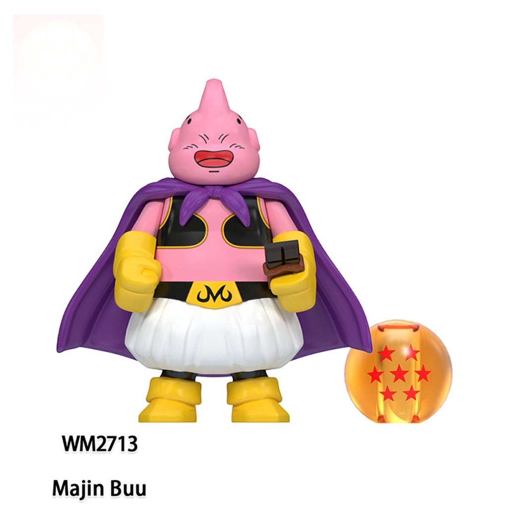Dragon Ball Z Saiyan Warriors Minifigs – Pack of 8 (WM6182)