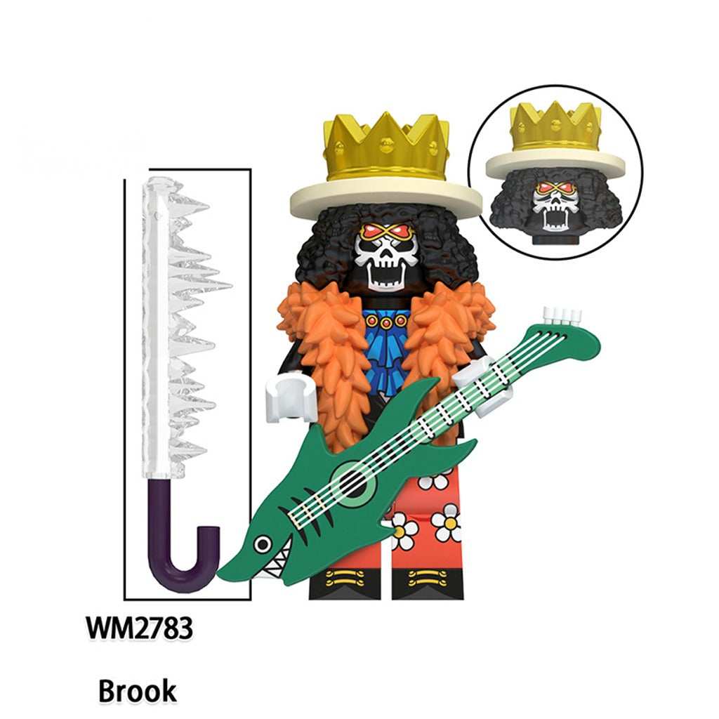 One Piece Straw Hat Pirates Minifigs – Pack of 8 (WM6191)